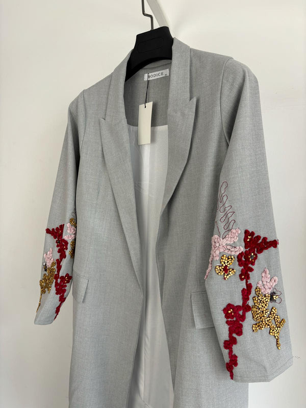Silver Long Jacket