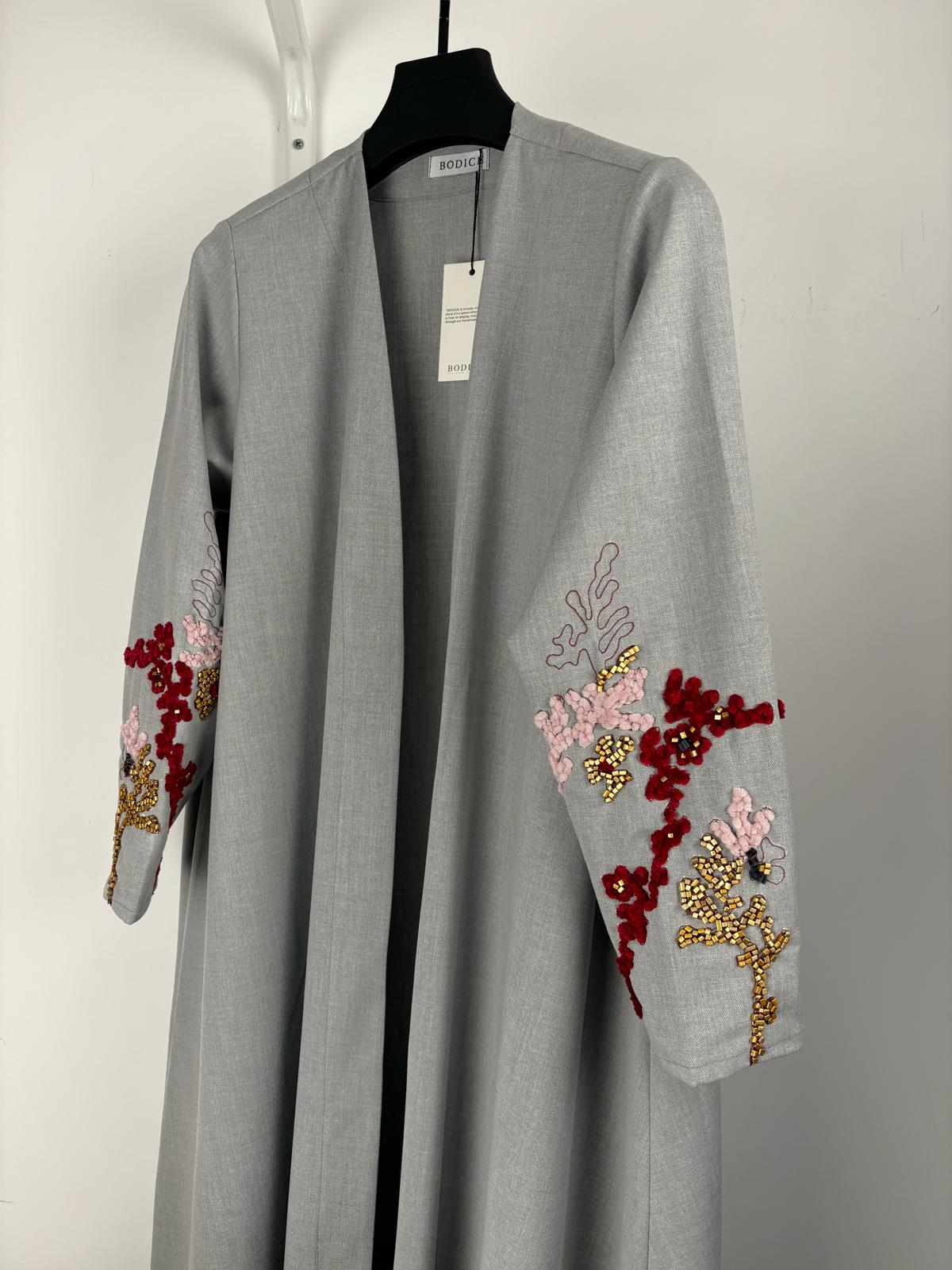 Silver Abaya