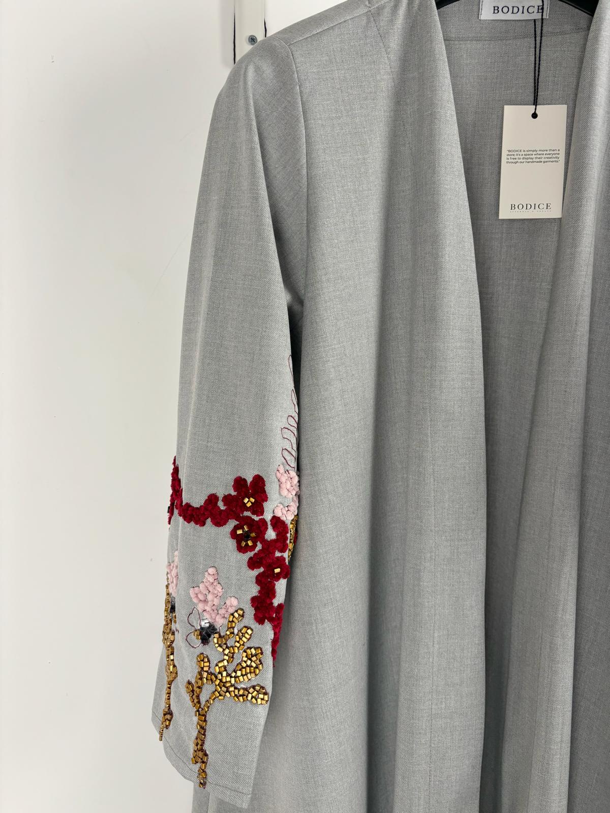 Silver Abaya