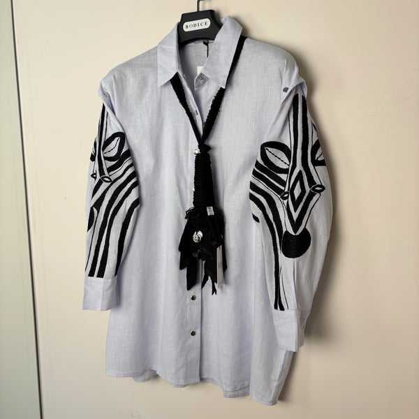 Zebra Muse Shirt