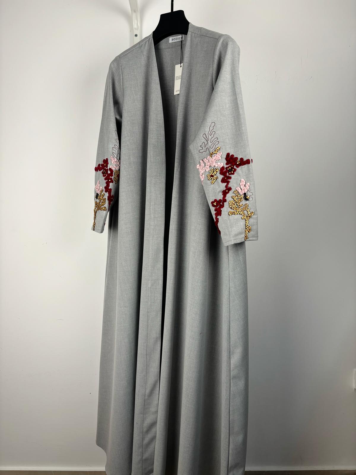 Silver Abaya