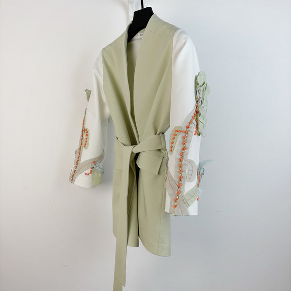 Light Green Flower Jacket