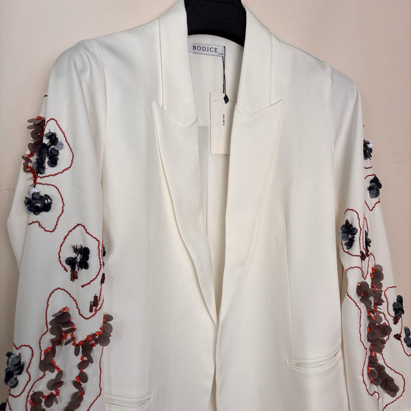 White Map Jacket