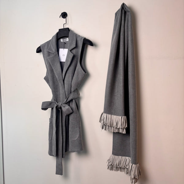 Vest and Shawl