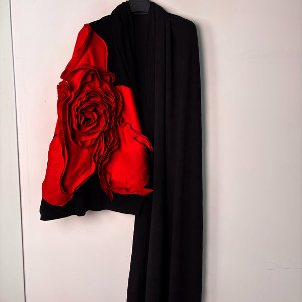 Red Rose Shawl