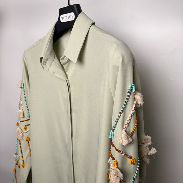Olive Bloom Shirt