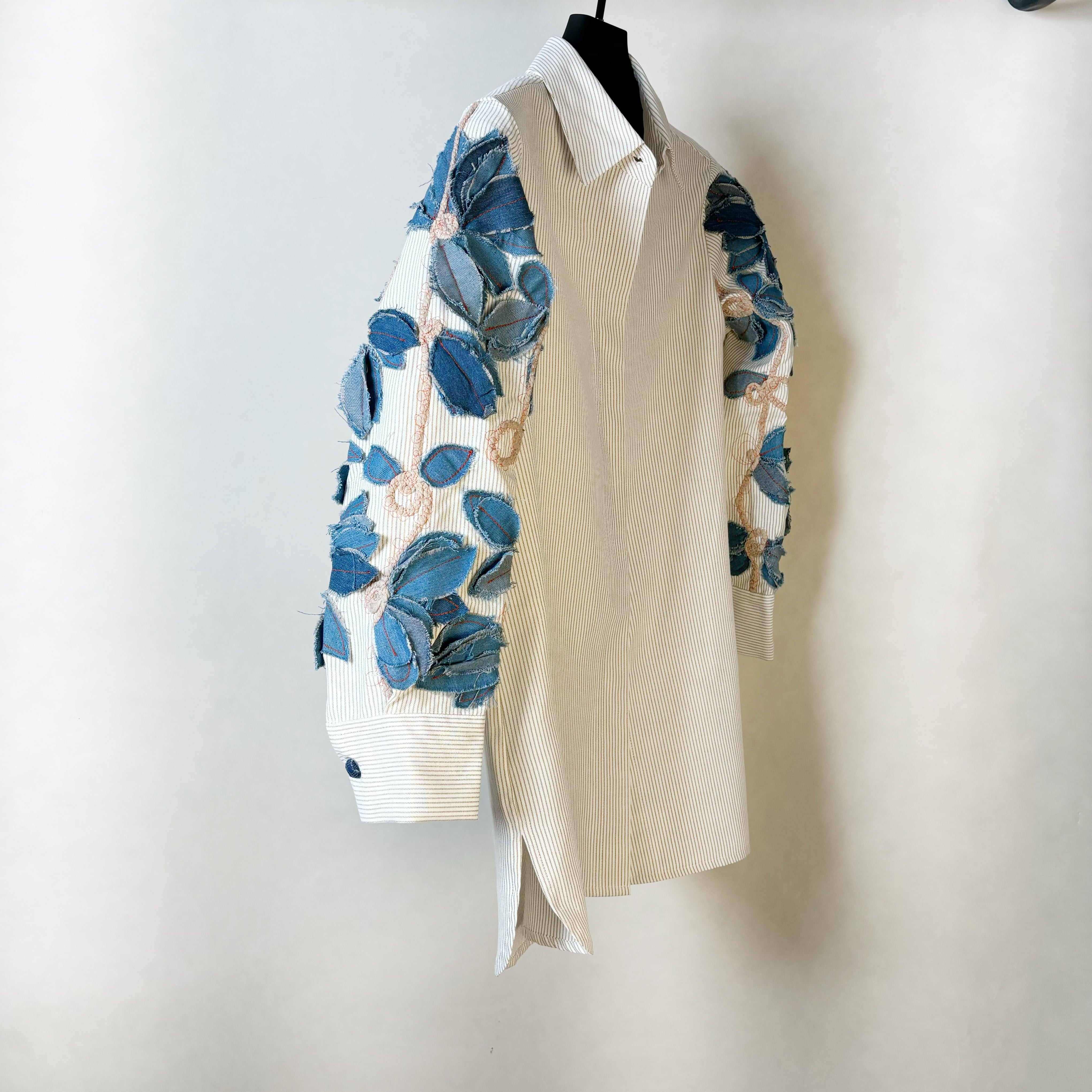 Denim leaves Shirt