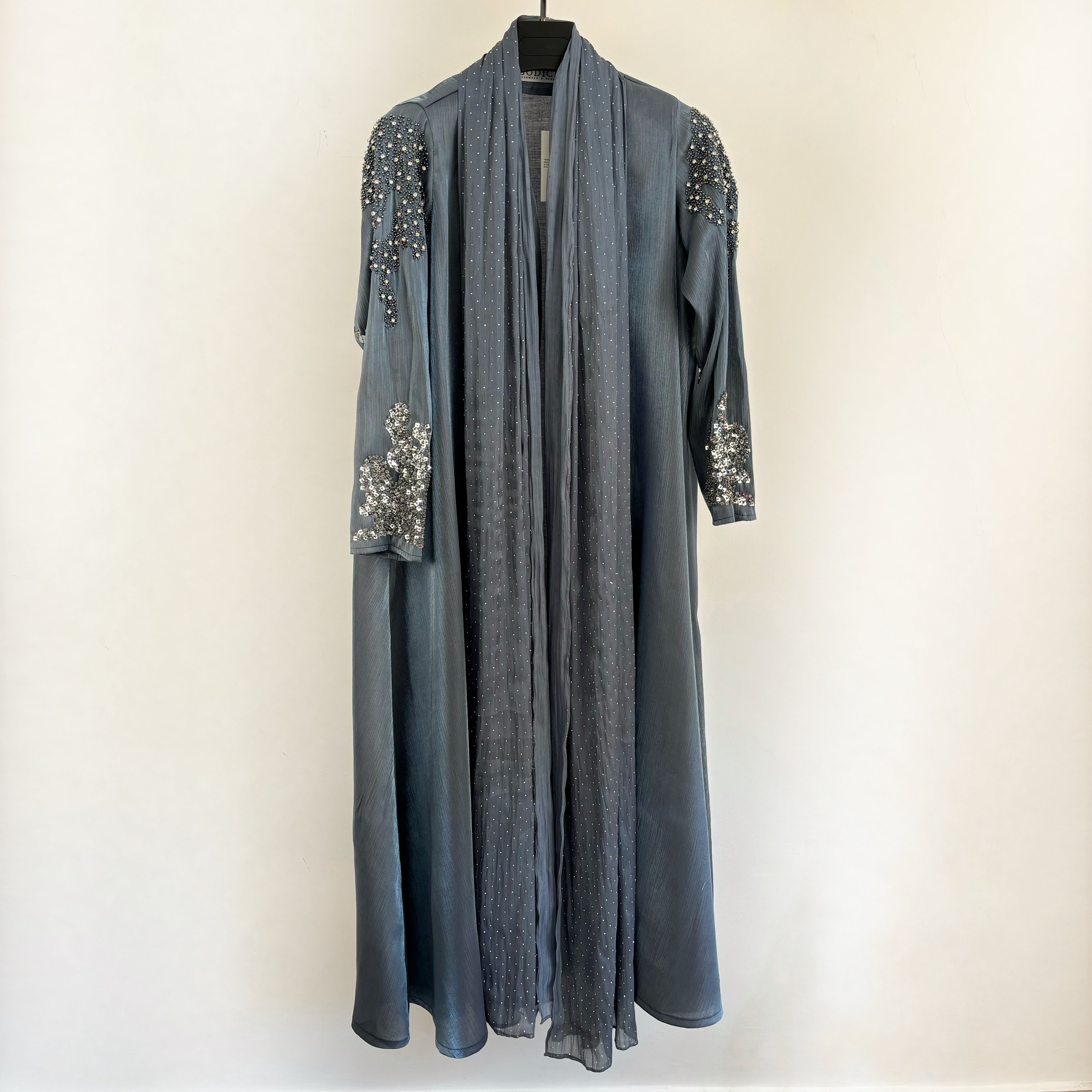 Blue shine Abaya